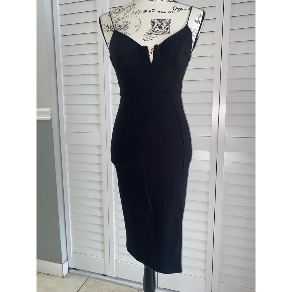 Gonna Be Midi Dress - Black Size 6 - NWT